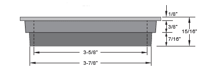 Bronze Age RAIN DROP 4" Dia. Grate