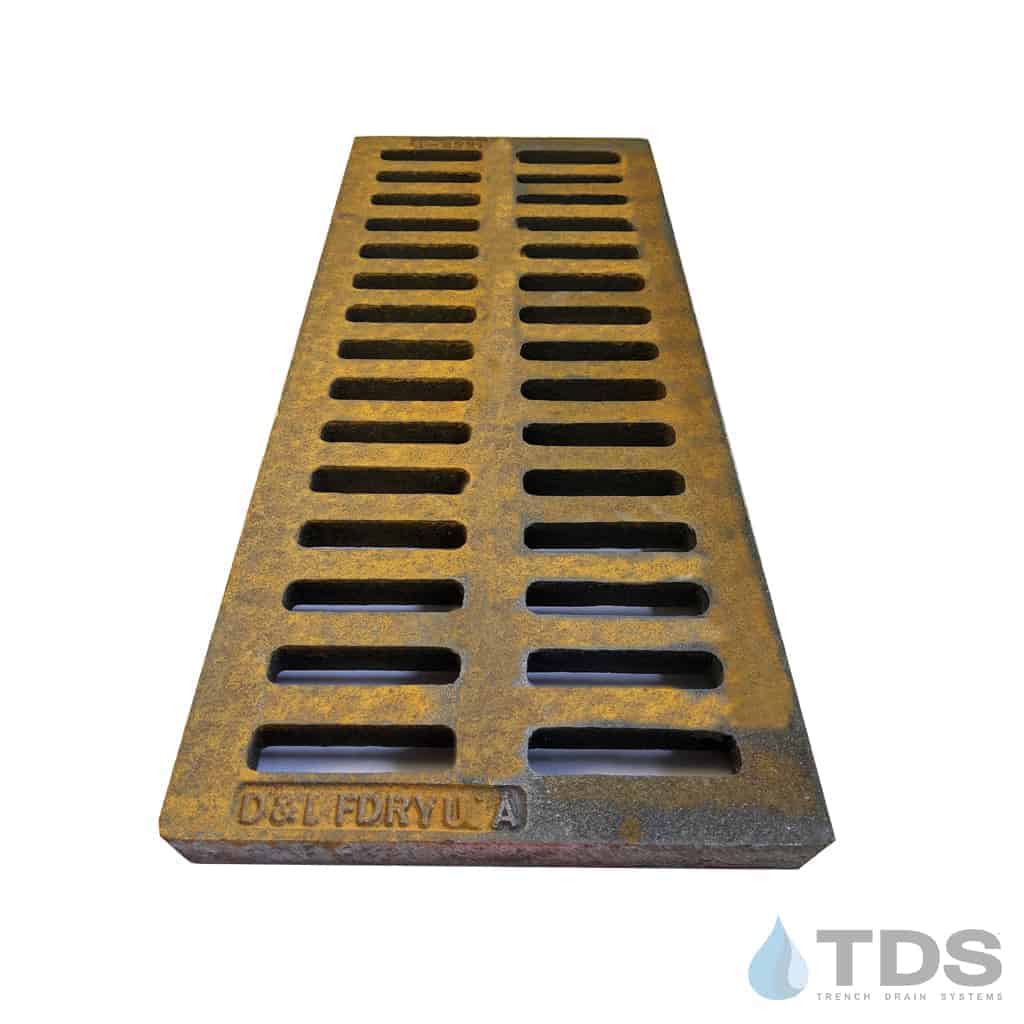 J-4221-01 Heavy Duty Cast Iron 10" x 24" x 1.5" Grate | D&L Foundry