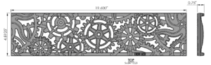 Iron Age IA-DYN-0520-BF Class B Dynamo Cast Iron 122mm x 500mm Grate
