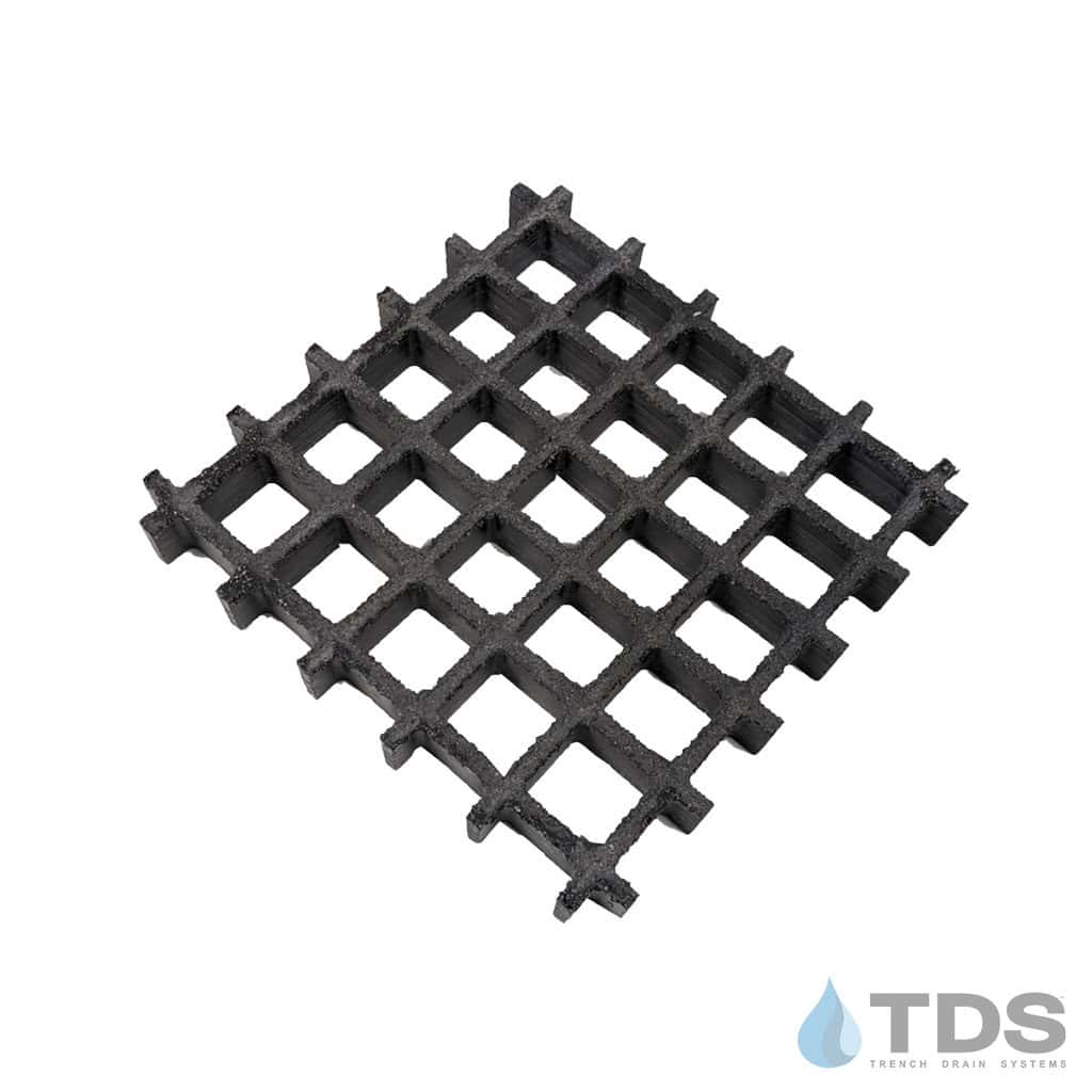 FG-MESH-CB09-FRONT Catch Basin FRP Grate