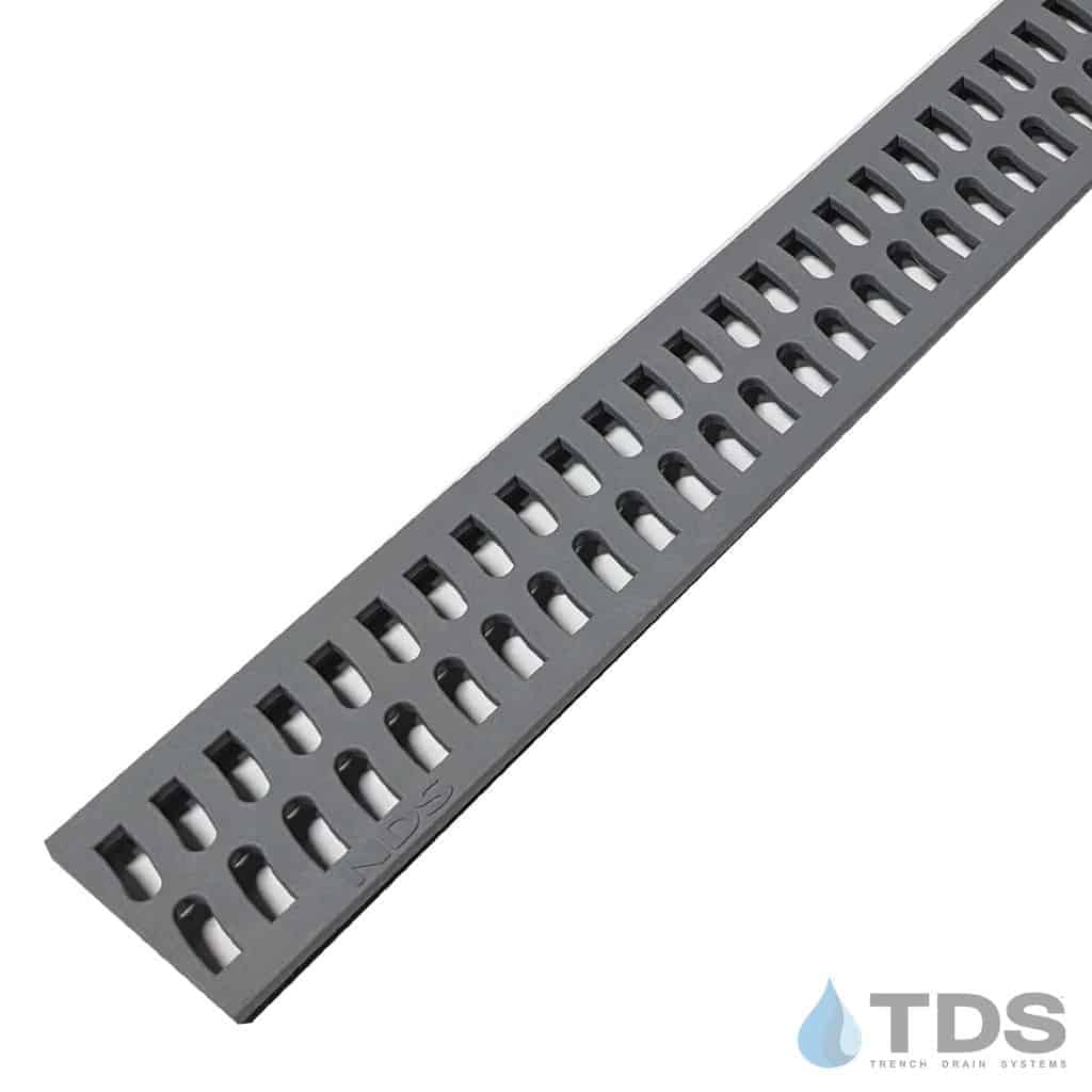 Gray Slot Slim Channel Grate