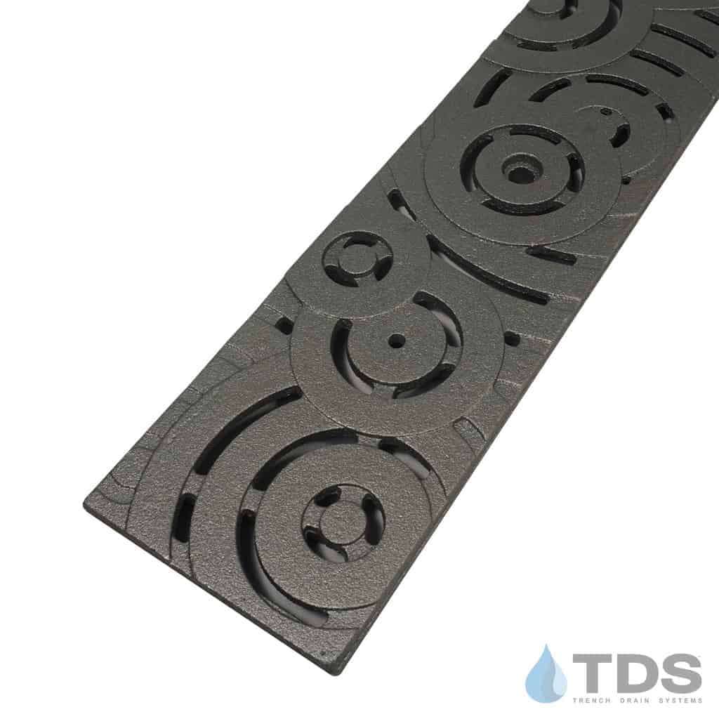 Iron Age IA-OBLIO-0520-HP Heelproof Class B OBLIO Cast Iron 122mm x 500mm Grate