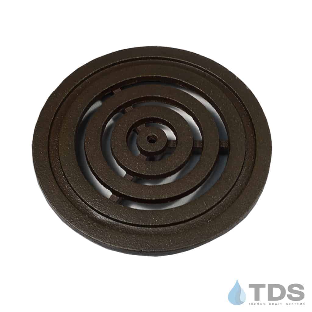 Iron Age 6 inch diameter Bullseye BoOF deco drain grate