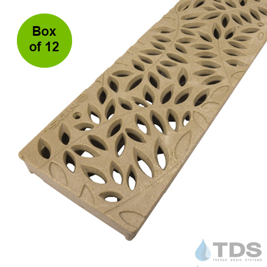 NDS Spee-D Botanical HDPE Class B ADA Compliant Grate - Box of 12