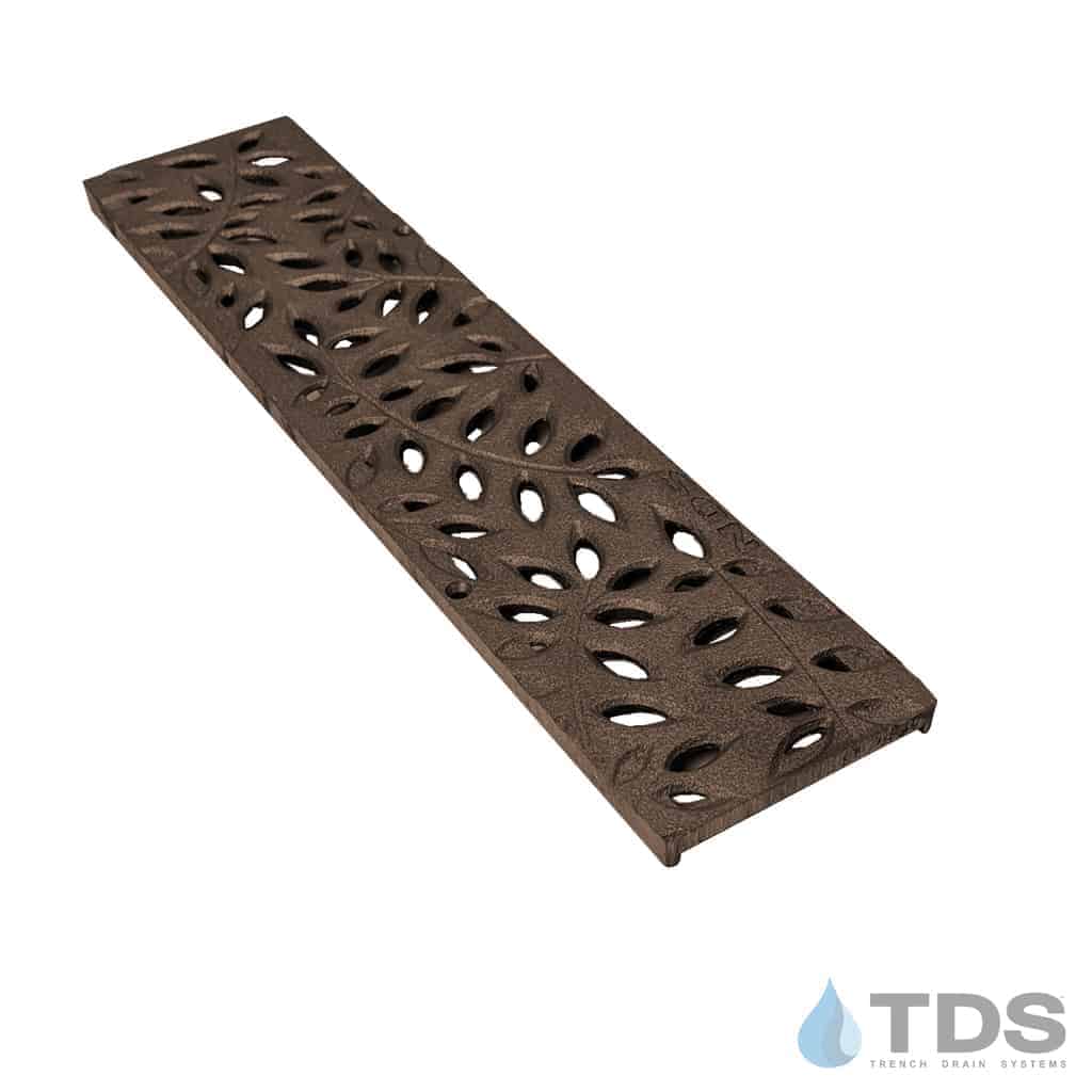 NDS 554CI Cast Iron BOOF 3x12 botanical grate