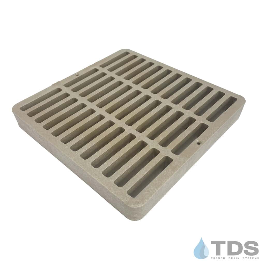 NDS 9x9 Catch Basin Grate Sand Slot