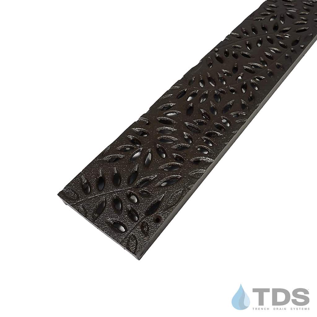 NDS-BK-Botanical-cast-iron-grate-TDSdrains