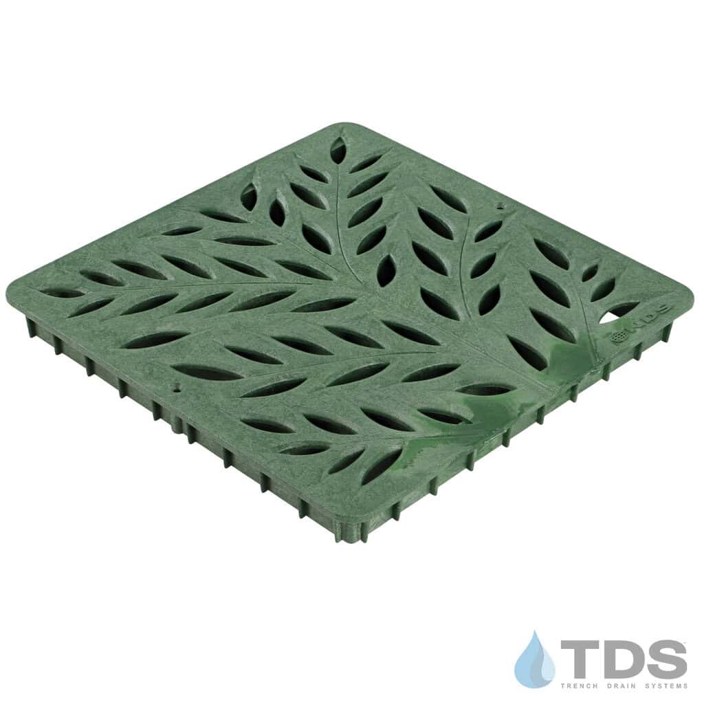 NDS1218GR botanical Green catch basin grate