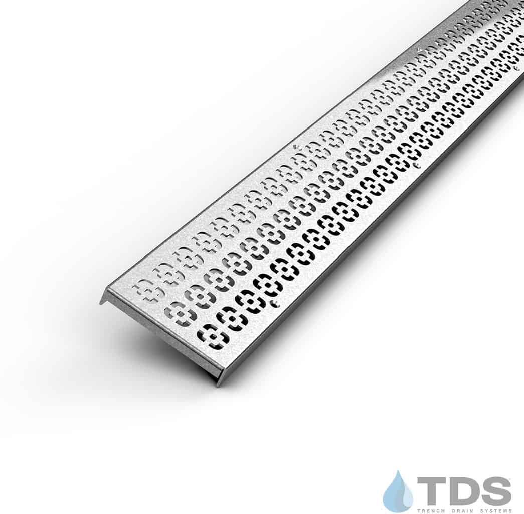 Spee-D Channel Bronze Age Galvanized Square Deco Grate
