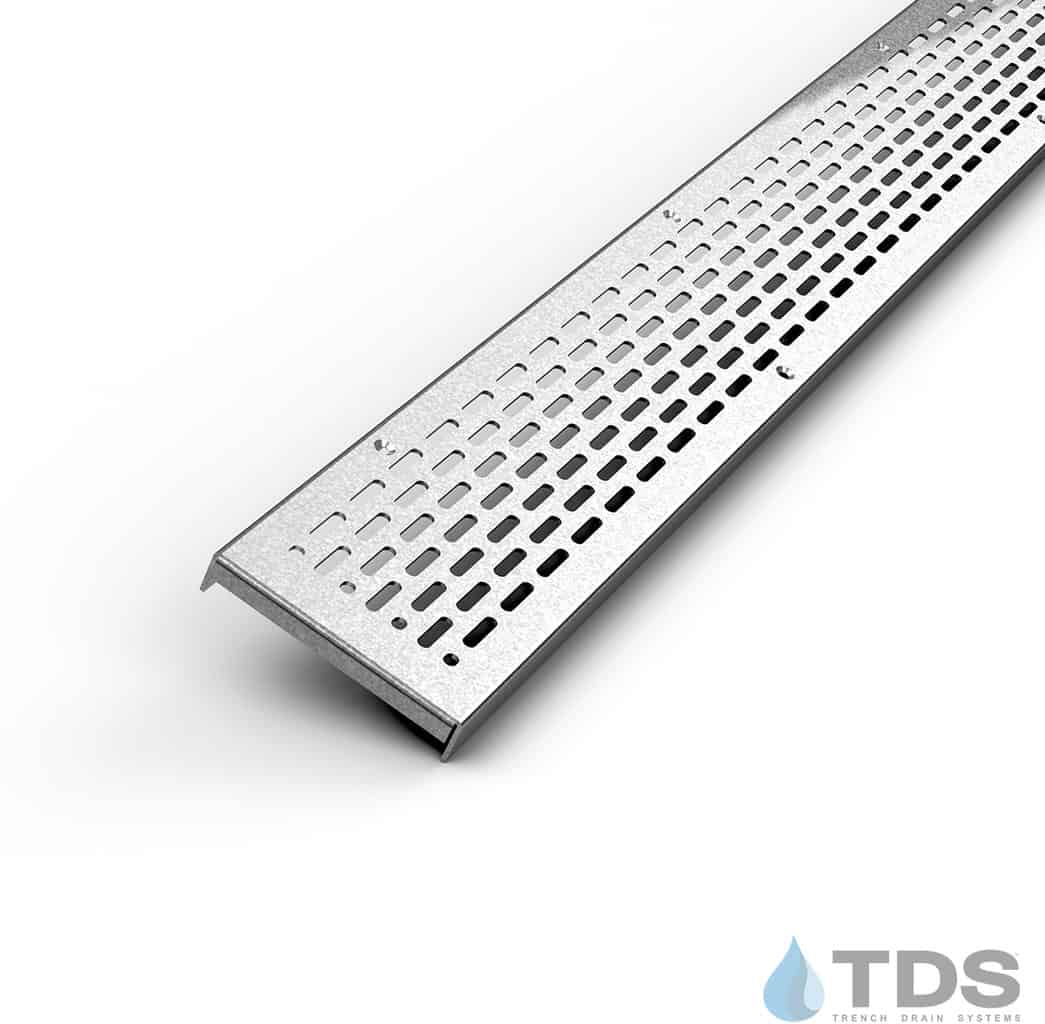 Spee-D Channel Bronze Age Galvanized Slot Grate