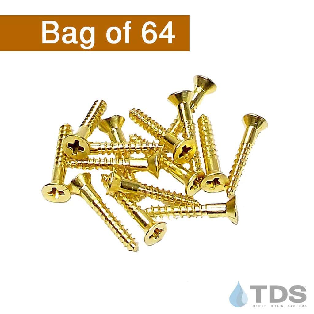 Brass Screws - Bronze Hold Down Devices
