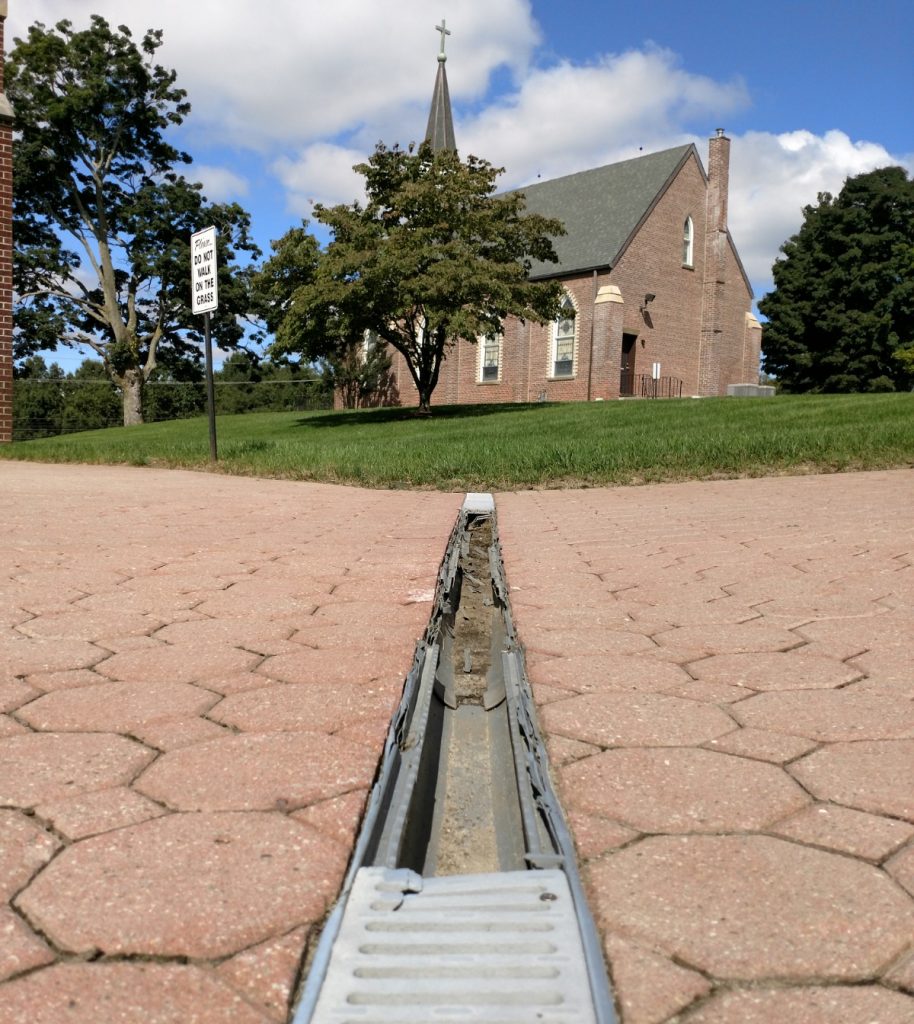 Replacing Broken Trench Drain Grates