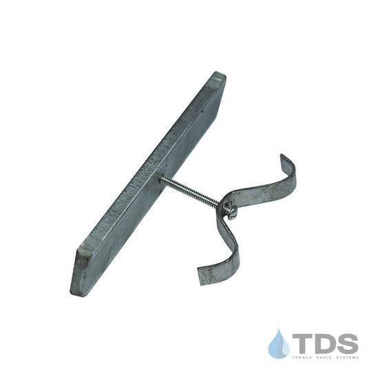 DA0642F Locking device for fiberglass grate on POLYCAST 600