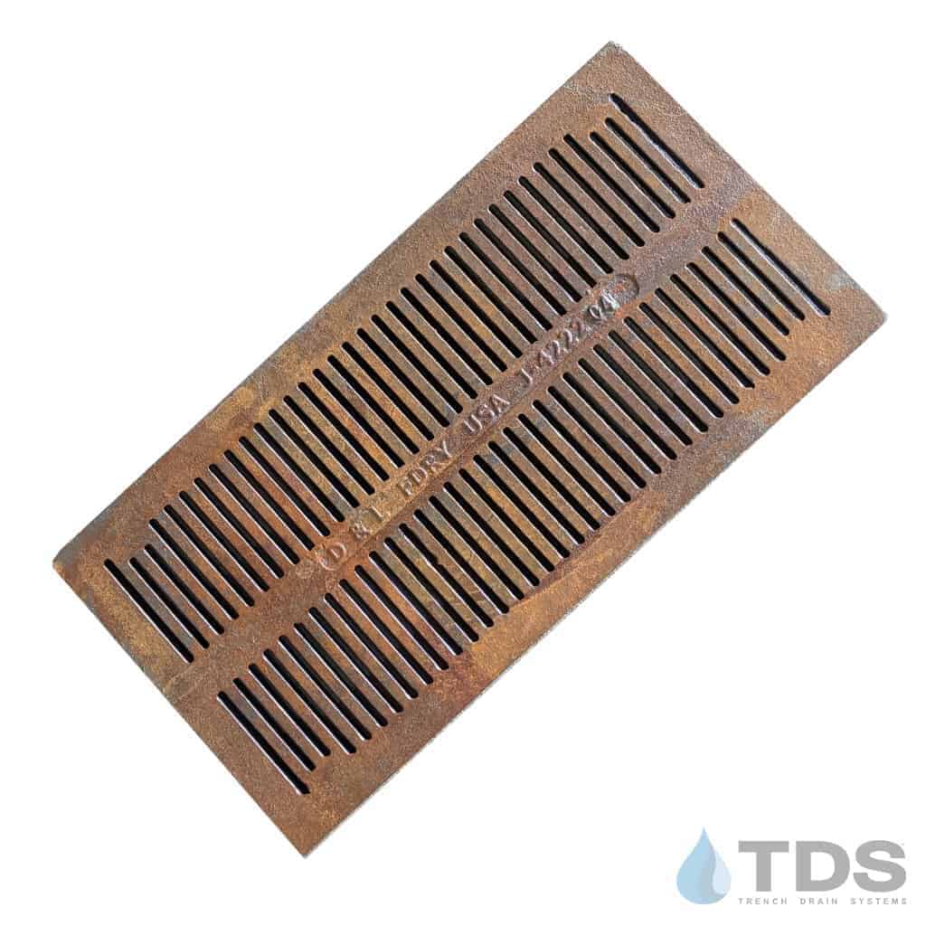 J-4222-04 Heavy Duty Cast Iron 12" x 24" x 1.5" Grate | D&L Foundry