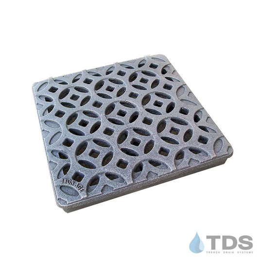 Interlaken 9x9 cast iron age grate