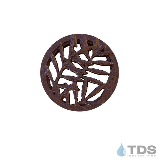 4inch-dia-locust-TDSdrains boof baked on oil finish round