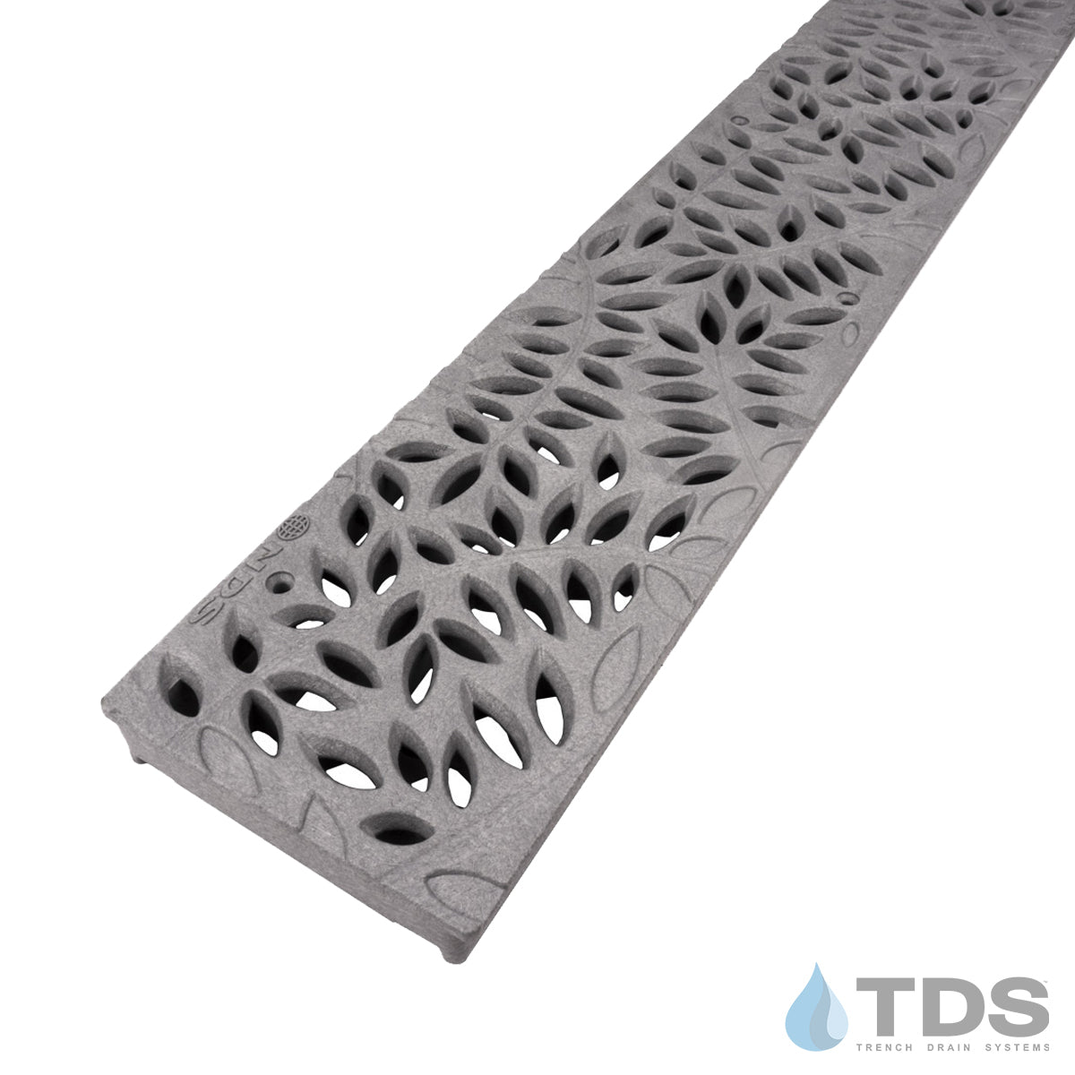 NDS252GY BOTANICAL GRAY GRATE