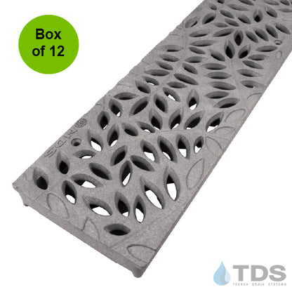 NDS Spee-D Botanical HDPE Class B ADA Compliant Grate - Box of 12