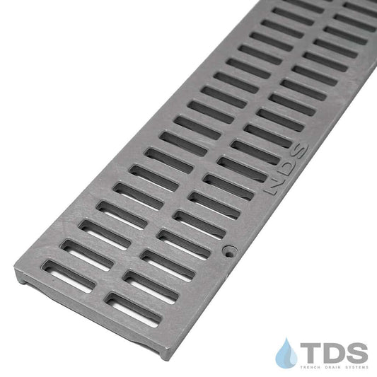 NDS541 Grey slotted plastic grate for Mini Channel