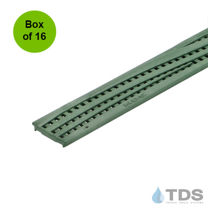NDS Mini Channel Wave HDPE ADA Compliant Class B Grate - Box of 16