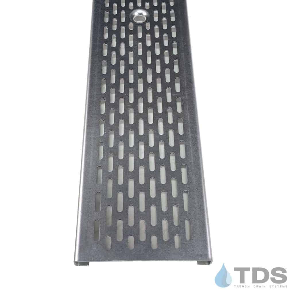 TDS-SS600-DG0621 SLOT Galvanized Steel transverse slotted grate