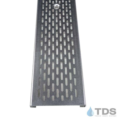 TDS-SS600-DG0621 SLOT Galvanized Steel transverse slotted grate