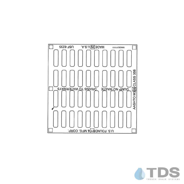 USF 6235 Class D Slotted Ductile Iron 24