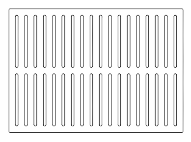 V7385 Slotted Heavy Duty Grate