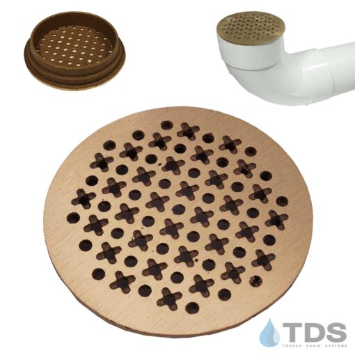 TDS-4in-bronze-satin-cathedral-TDSdrains